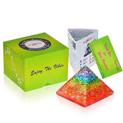 Energy Generator Orgone Pyramid for E-Energy Protection & Healing- meditation orgonite pyramids/crystal chakra - Image 10