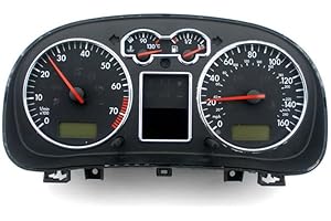 Car Interior Accessory Speed Meter Decor Gauge Cluster Bezal Dashboard Chrome dial Ring for VW MK4 Golf 4 Jetta GTI GLI V6 4 