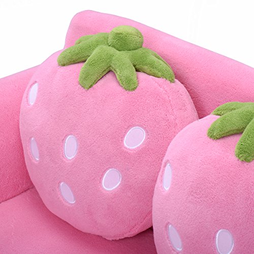 costway kids sofa strawberry