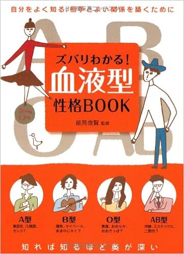 ズバリわかる 血液型性格book Toshitaka Nomi Amazon Com Books