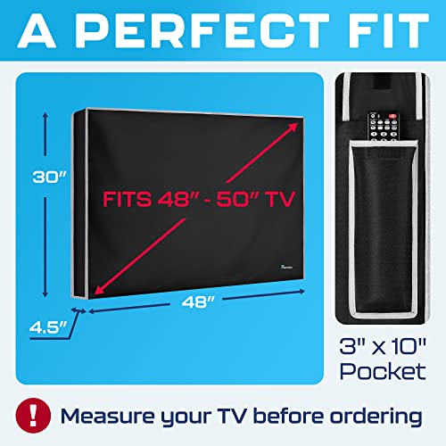 TV Covers Outdoor 50 Inch Waterproof and Weatherproof TV Covers Outdoor TV