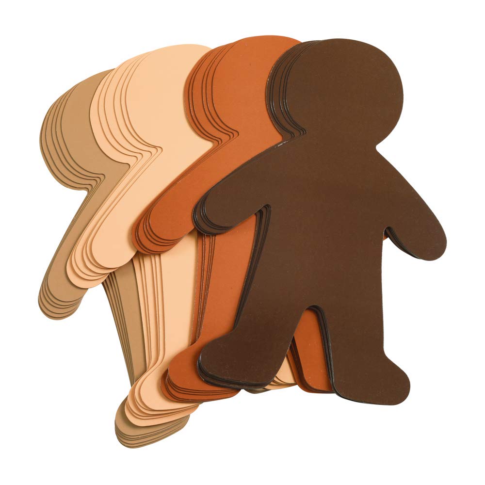 Mua Multicultural Big People Shapes Set of 24, Multicultural Glossy ...