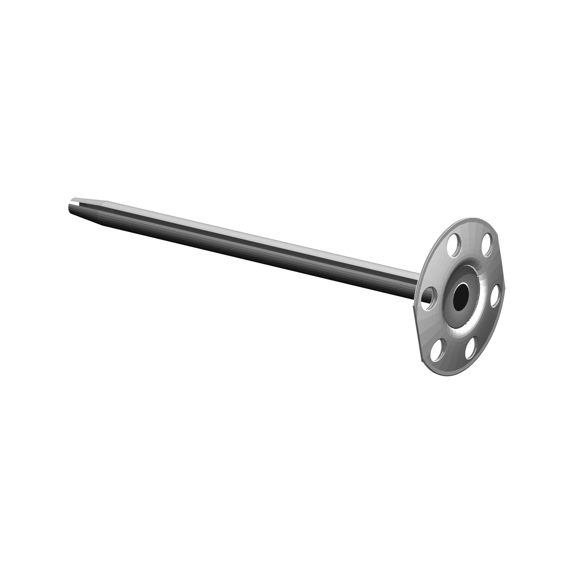 LUX ELEMENTS FIX-FID Impact Dowels 11 cm Pack of 10 I Impact Dowels with 80 mm Dowel Length Made of Galvanised Metal I Suitable for Surfaces Such as Concrete, Solid Bricks and Much More