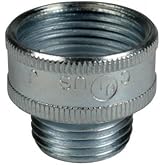 SME-50/75 Steel Rigid Male Enlarger, 1/2" Male & 3/4" Female