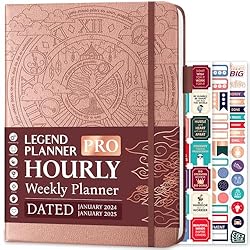 Legend Hourly Schedule Planner PRO Dated Jan