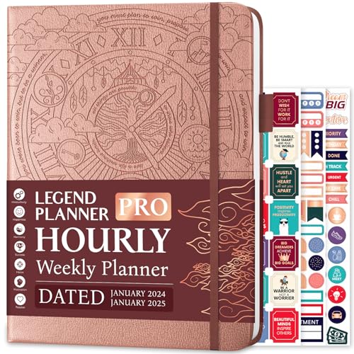Legend Hourly Schedule Planner PRO Dated Jan