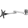 ATDEC Accessory Monitor Arm for Af-at Desk Mount, for Dual-Monitor Set-Up, VESA Mounting, Adjustable, Ergonomic, Silver (Af-AA)