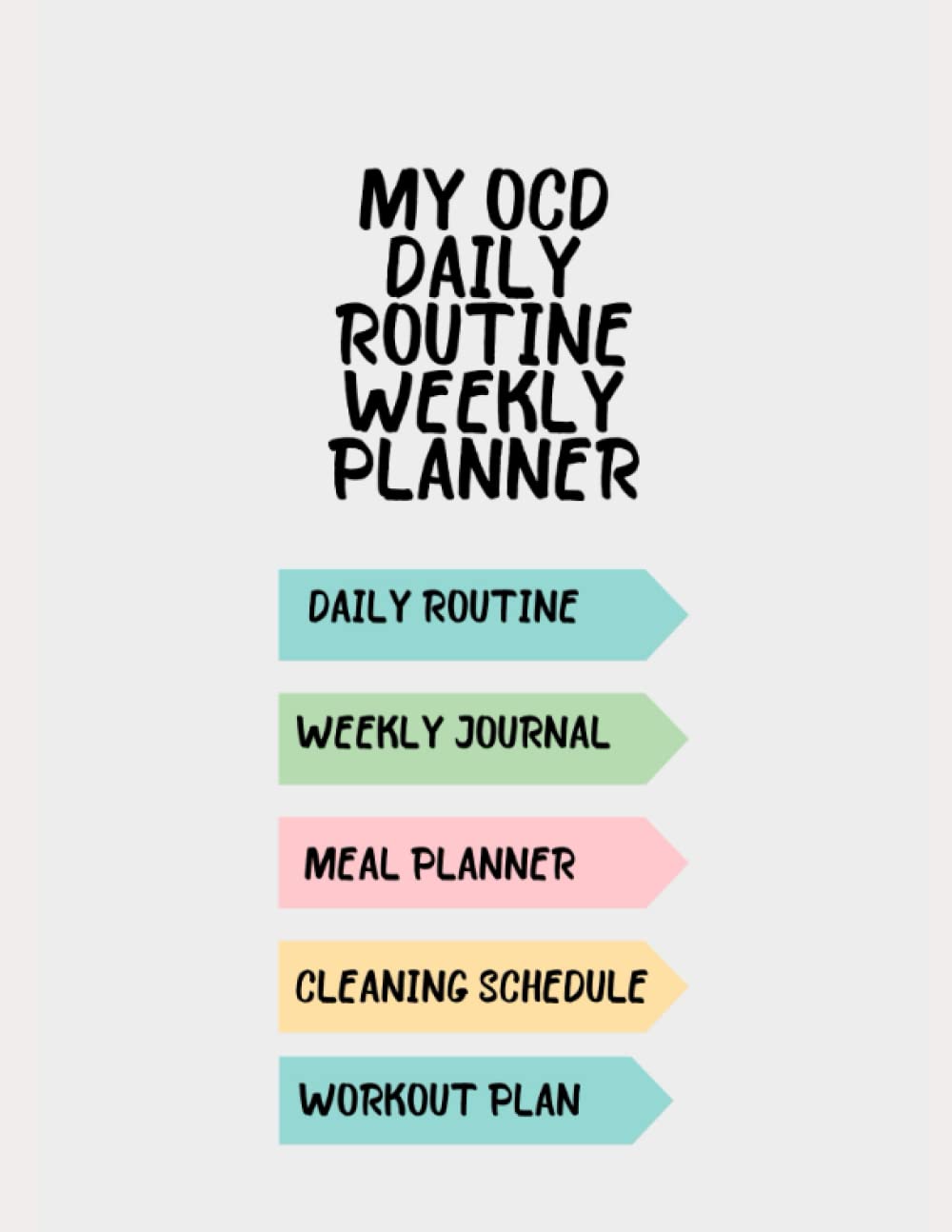 MY OCD Daily Routine Weekly Planner 2023
