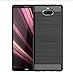 Sony Xperia 10 Plus Case,LuckyMi TPU Shock Absorption Technology Full Protective Case Cover for Sony Xperia 10 Plus Smartphone (Black, Sony Xperia 10 Plus Case)