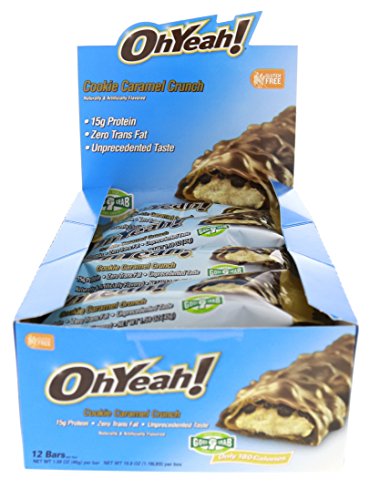OH YEAH 45g BAR COOKIE CRML 12 OH YEAH 45g BAR COOKIE CRML 12