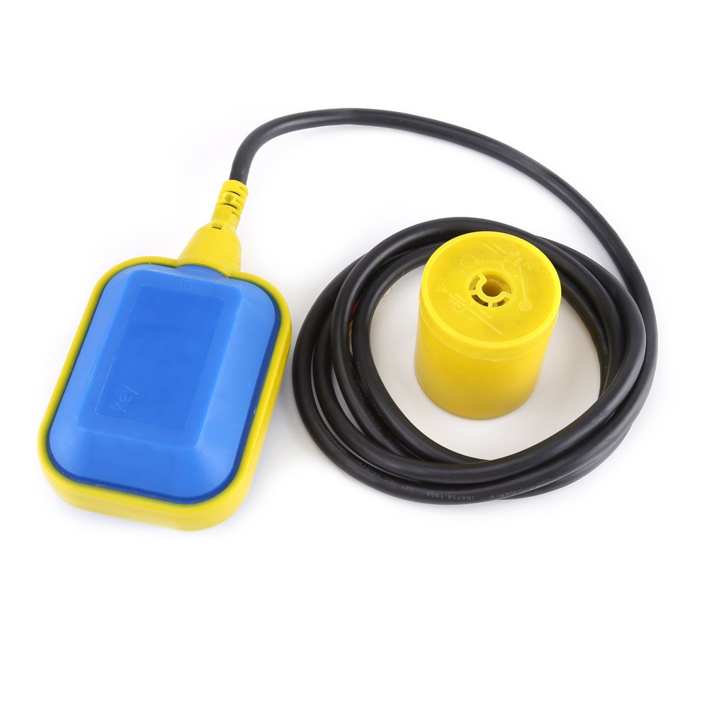 Float Switch, Cable Liquid Water Level Controller Sensor for Float Switch for Water Tank/Sump Pump/Septic System(1.9M)