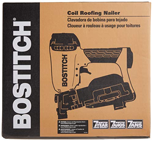 Bostitch RN46–1 3/4-Zoll auf 1–3/4-Zoll-Coil Dacheindeckung Nagler – Bild 4