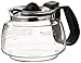 Mr. Coffee Replacement 4-Cup Carafe, Black