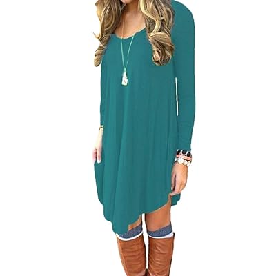 DEARCASE Womens Long Sleeve Casual Loose T-Shirt Jamaica | Ubuy