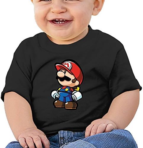 Acosoy Infants &amp;Toddlers Baby's Super Mario Bros T Shirts For 6-24 Months