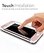 iPhone 7 Plus Screen Protector, Fosmon TOUCH [HD Clear 3D | Full Coverage | Tempered Glass] Color Layer 9H Hardness Oleophobic Coating Glass Shield for Apple iPhone 7 Plus (Rose Gold)
