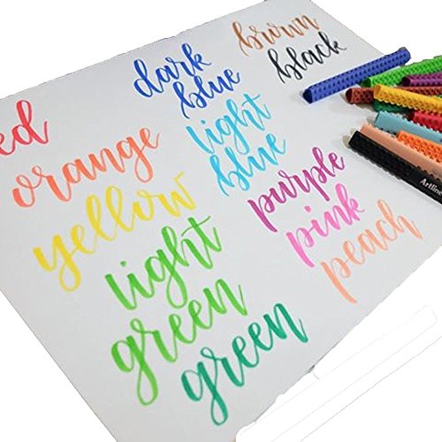 Artline Stix Brush Markers, Assorted Color Set of 20 Pricepulse