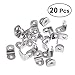 Tinksky Stainless Steel 90 Degree Angle Bracket,Corner Brace Joint Bracket Fastener, 20mm x 20mm x 16mm, Pack of 20