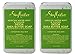 Shea Moisture African Water Mint & Ginger Detox Butter Soap Bar for Unisex, 8 Ounce (2 Pack)