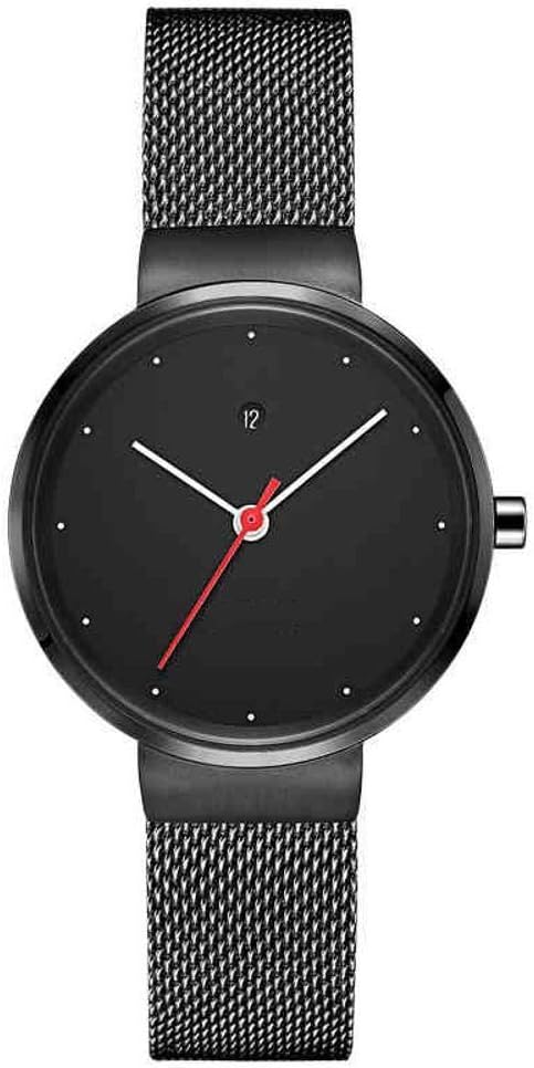 North King Quartz Watch Man Woman Phantom Black Slim Fashion Leisure Wrist Watch Calendar Display