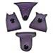 Furry Friends 4-Pack Cord Keeper (Cord Clam) Handmade by Hide & Drink :: Purple