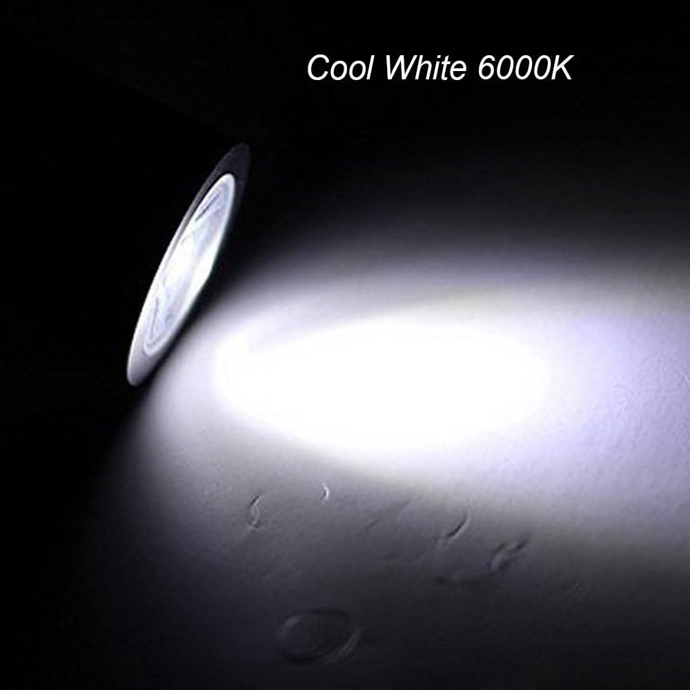 WeFoonLo Pack of 2, 8W 6000-6500K E14 LED Corn Bulb Energy Saving Candelabra Bulb for for Ceiling Light Wall Sconce Lamp (Cool White) - Image 3