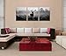 yixuanwall HZ3040art-canvas Prints,Black and White Deer Wall Art Oil Paintings Printed Pictures Stretched for Home DecorationHS30X40-3
