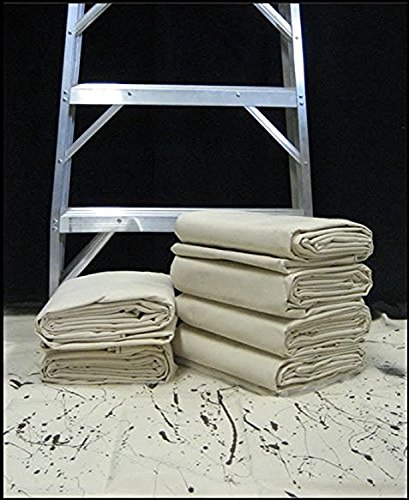 image for Simpli-Magic Cleaning Solutions 79094 Cotton Canvas Drop Cloth 6’ x 
