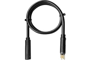 KARLAK E-Bike Motor Female to Male Extension Cable 9 Pin Waterproof Wheel Motor Extension Cord
