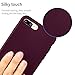 X-level iPhone 7 Plus Case, iPhone 8 Plus Case, Ultra-Thin Soft TPU Back Cover Phone Case for iPhone 7 Plus(2016) / iPhone 8 Plus(2017) 5.5'' (Burgundy)