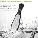 BEZOX Foot File Stainless Steel Double Side Callus Remover Soft Handle Pedicure view 6