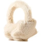 Niction Winter Ear Muffs for Women Fuzzy Star Earmuffs Faux Fur Ear Warmers Windproof Cold Weather Ear Protection Covers 2025