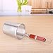 Tenta Kitchen Micro-Perforated Stainless Steel Pasta Basket Mesh Spider Food Dumpling Noodle Strainer,Fine Mesh Skimmer Kitchen Fine Sieve Mesh Strainer with Wooden Handle (Strainer, 14cm)