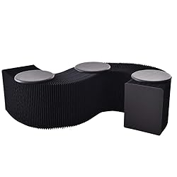 FORESTS Folding Paper Stool Sofa Chair,Paper