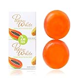 Papaya Skin Brightening Soap (2 Bars / 2.82 oz) - Natural Skin Lighteners - Anti-Aging & Wrinkles, Eliminate Acne - Deep Cleanse & Nourishment - Exfoliating And Moisturizing Formula For Face & Body