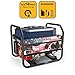 Firman P03611 4550/3650 Watt Recoil Start Gas Portable Generator with Stars and Stripes Print