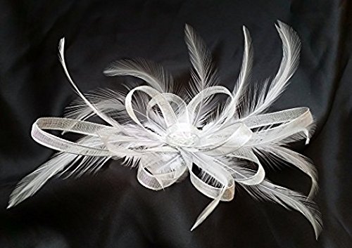 Silver Shimmering Fascinator Hair Jewellery Nantesrenoue Com
