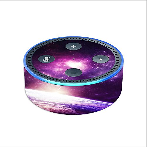 Click Here to See More Images Skin Decal Vinyl Wrap for Amazon Echo Dot 2 (2nd generation) / galaxy purple nebula