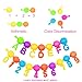 Kids Jewelry Making Kit - (300+ PCS) Pop Beads Set Educational Arts and Crafts Toys Gifts for Girls Age 4, 5, 6, 7, 8 Year, Necklace and Bracelet and Ring Creativity DIY Set