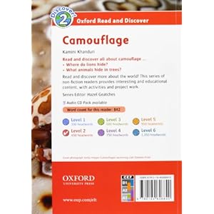 Oxford Read and Discover: Level 2: Camouflage Audio CD Pack
