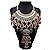 Girl Era Fashion Alloy Leaf Pendant Necklace Costume Accessories Clavicle Exaggerated Party jewelry Wonmens