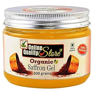 Online Quality Store Aloe Vera saffron Gel | Saffron for Glowing,Smooth & Hydrated Skin |Non-Toxic|100% Vegan, Natural…