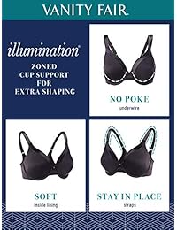 Vanity Fair Women's Illumination Zoned in Support FullFigure Underwire Bra 76338