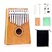 10 Key Kalimba Thumb Piano | Beautiful Mahogany Thumb Harp | An African Thumb Piano For Kids Is A Perfect Introduction To Music | The Traditional Kalimba Instrument Is Perfect For A Beginner