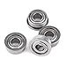 10pcs F684ZZ Mini Ball Bearings Double Shielded Flanged Ball Bearings for 3D Printer Model 4x9x4mm