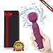 Magic Waterproof Wand Massager: Cordless Electric Massager - Handheld Massager with all Silicone Head - 10 Vibe Mode Personal Massager - USB Charged Massager Cordless for Women and Men