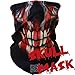 Windproof Seamless Skull Face Mask Bandana for Riding Cycling Motorcycle Multifunctional Headwear-Skull