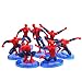 Spiderman Action Figure Set | 7 Pcs Cake Topper | Party Favor Supplies