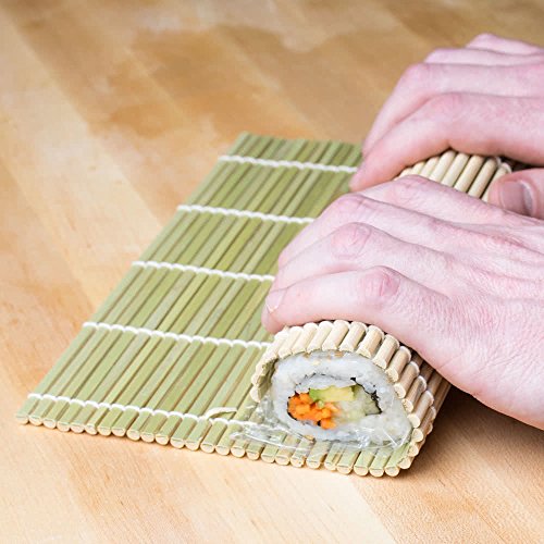 Bamboo Sushi Rolling Mat Dark Brown