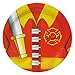 Firefighter Deluxe Party Supplies Pack (149 Pieces for 20 Guests) - Complete Tableware and Decorations Set - Fireman Party Plates and Napkins, Fire Truck Decorations for Boys, Blue Orchards